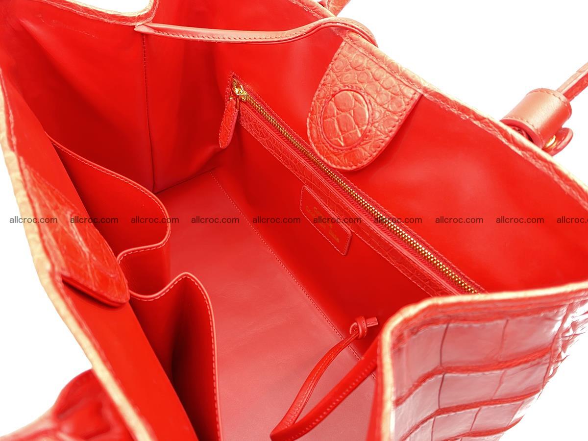 Women’s crocodile skin handbag 1349 Foto 11