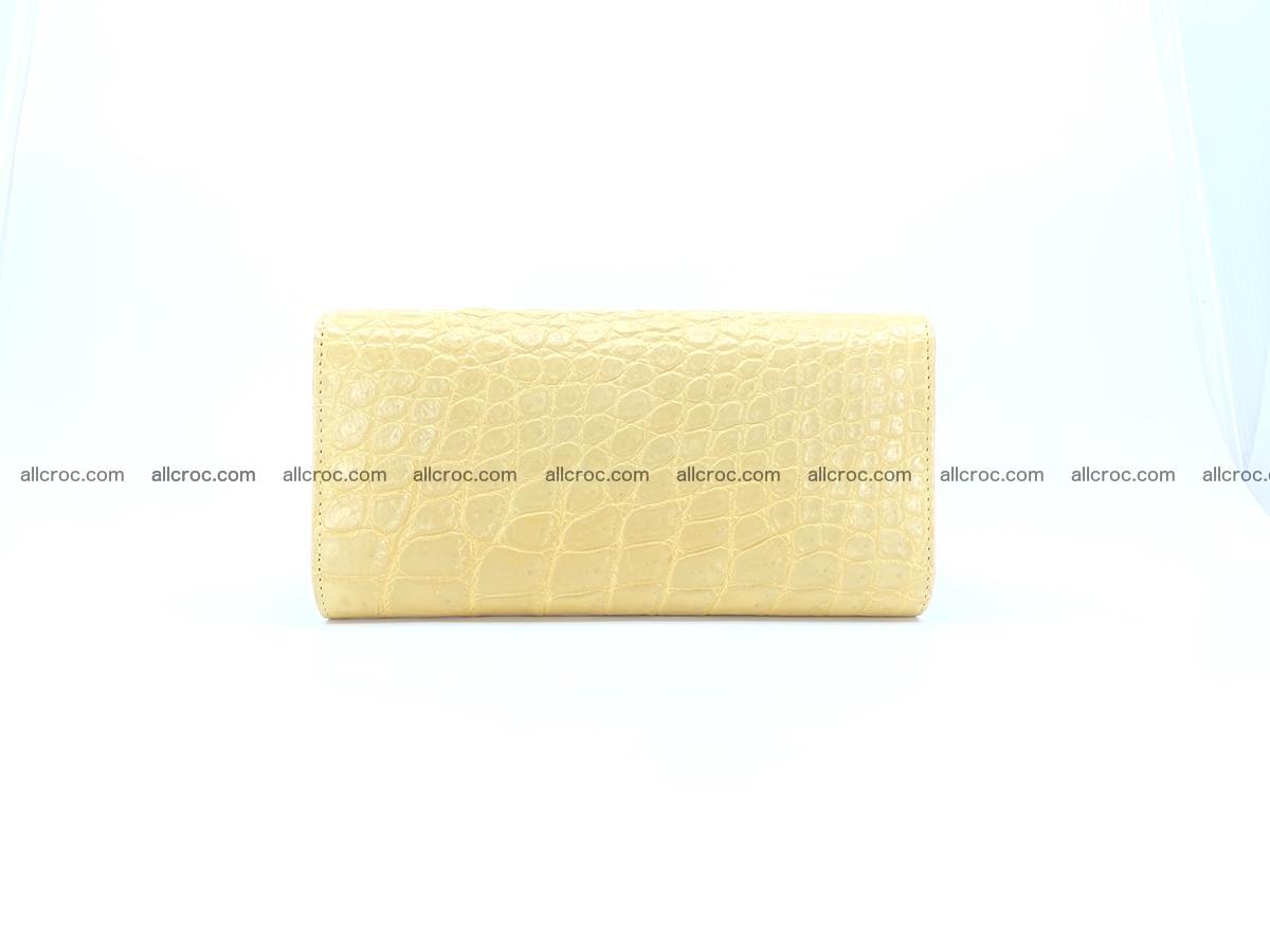 women's crocodile skin long wallet 1022 Foto 1