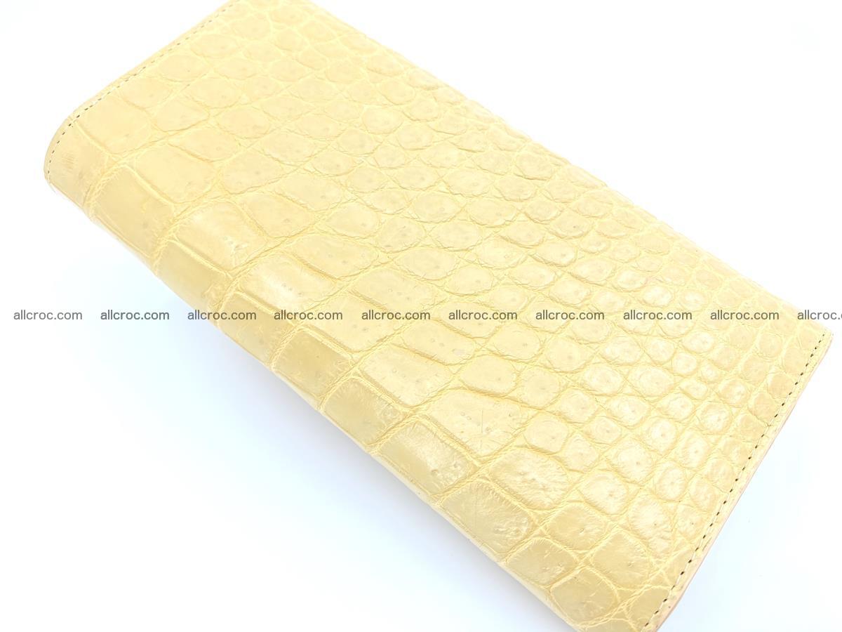 women's crocodile skin long wallet 1022 Foto 5