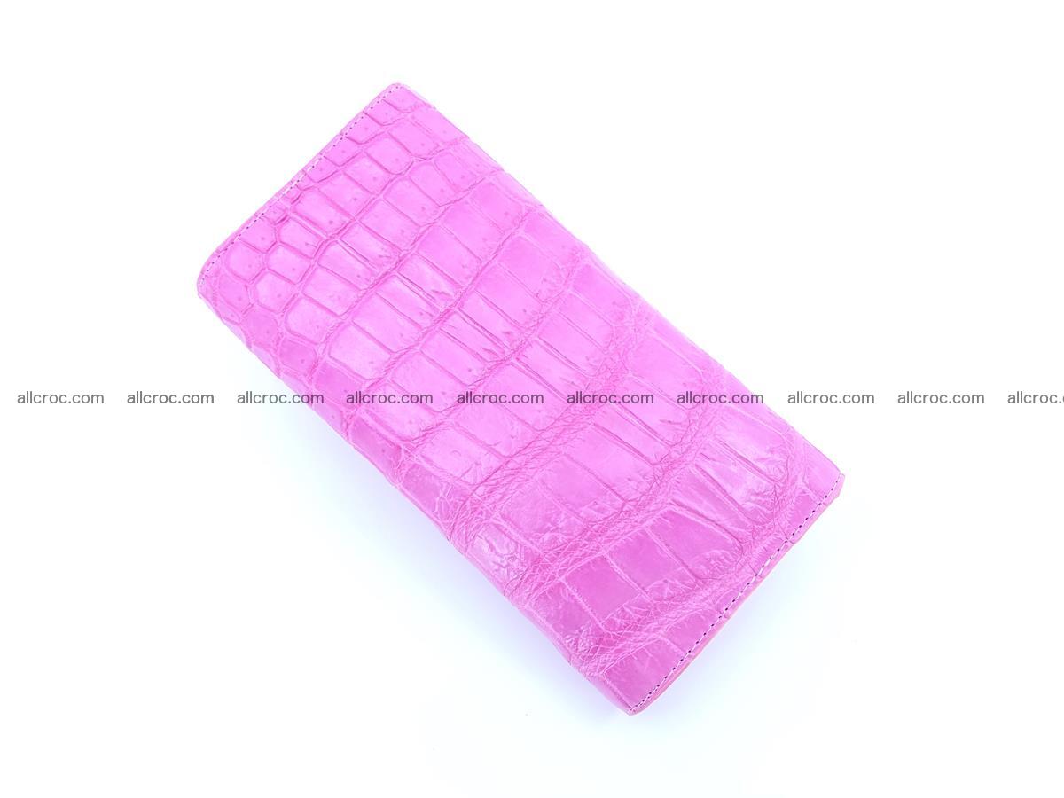 Women's crocodile skin long wallet 1020 Foto 4