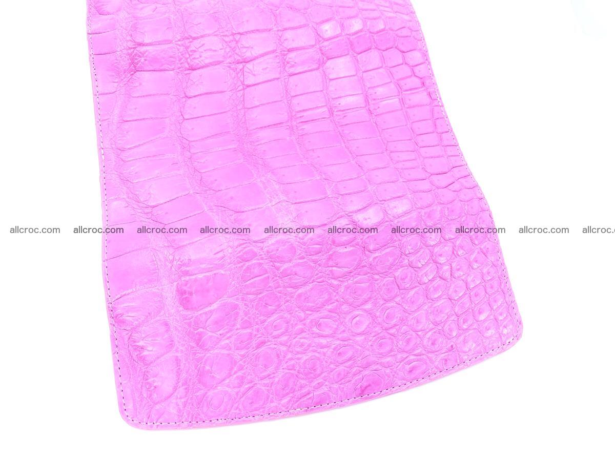 Women's crocodile skin long wallet 1020 Foto 7