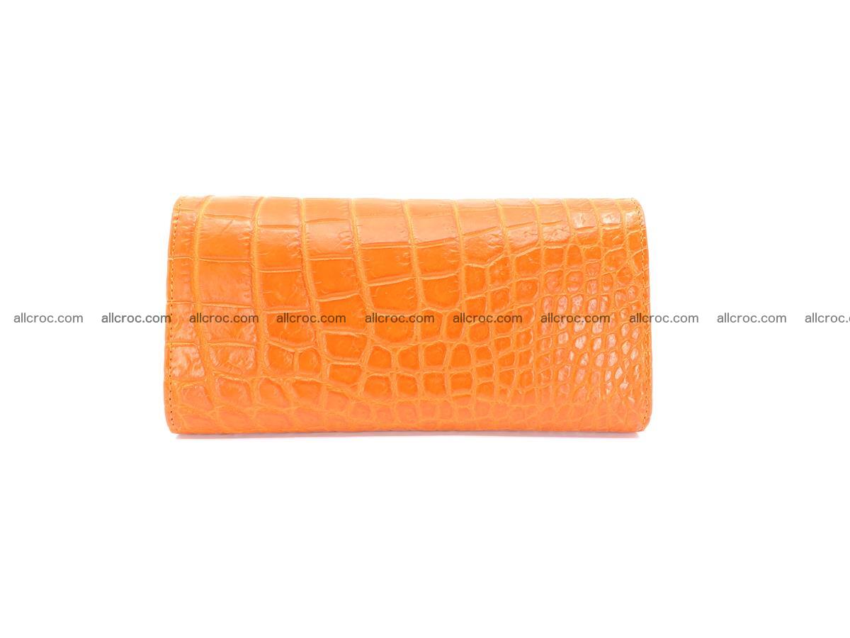 Women's crocodile skin long wallet 1019 Foto 1