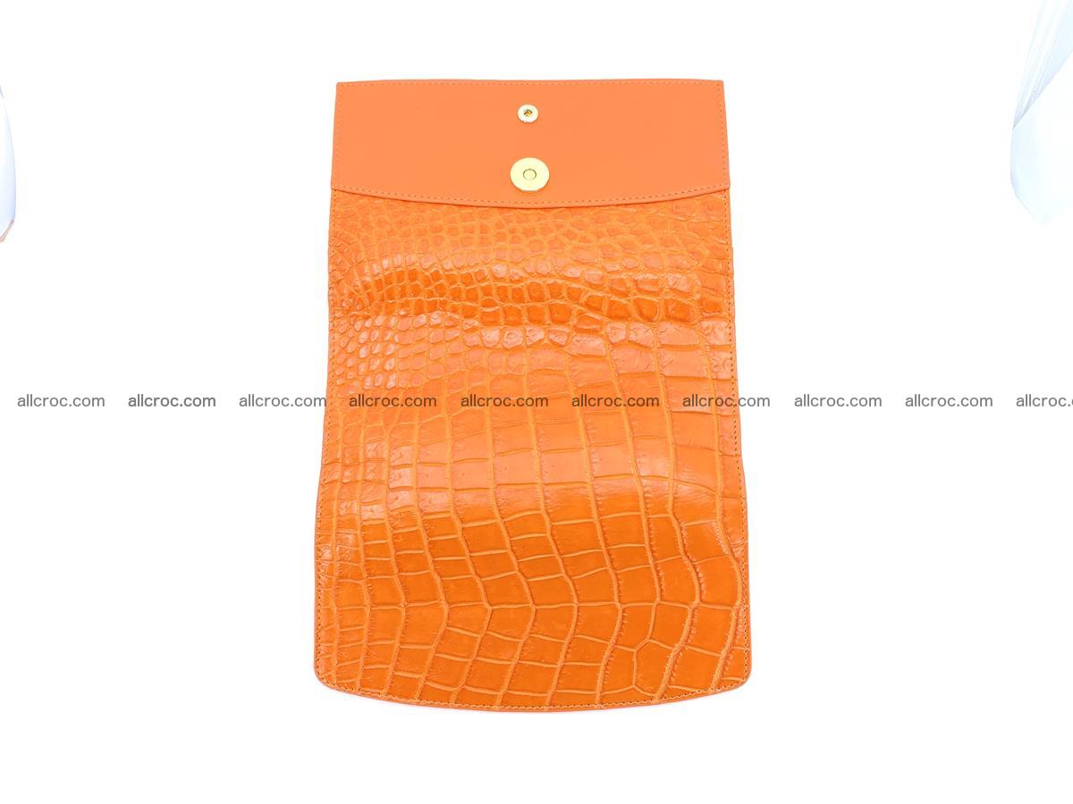 Women's crocodile skin long wallet 1019 Foto 6