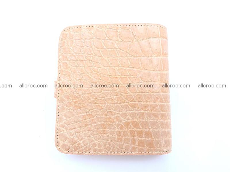 Women’s crocodile skin vertical wallet 1399