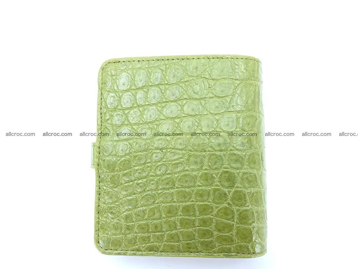 Women’s crocodile skin vertical wallet 1401 Foto 2