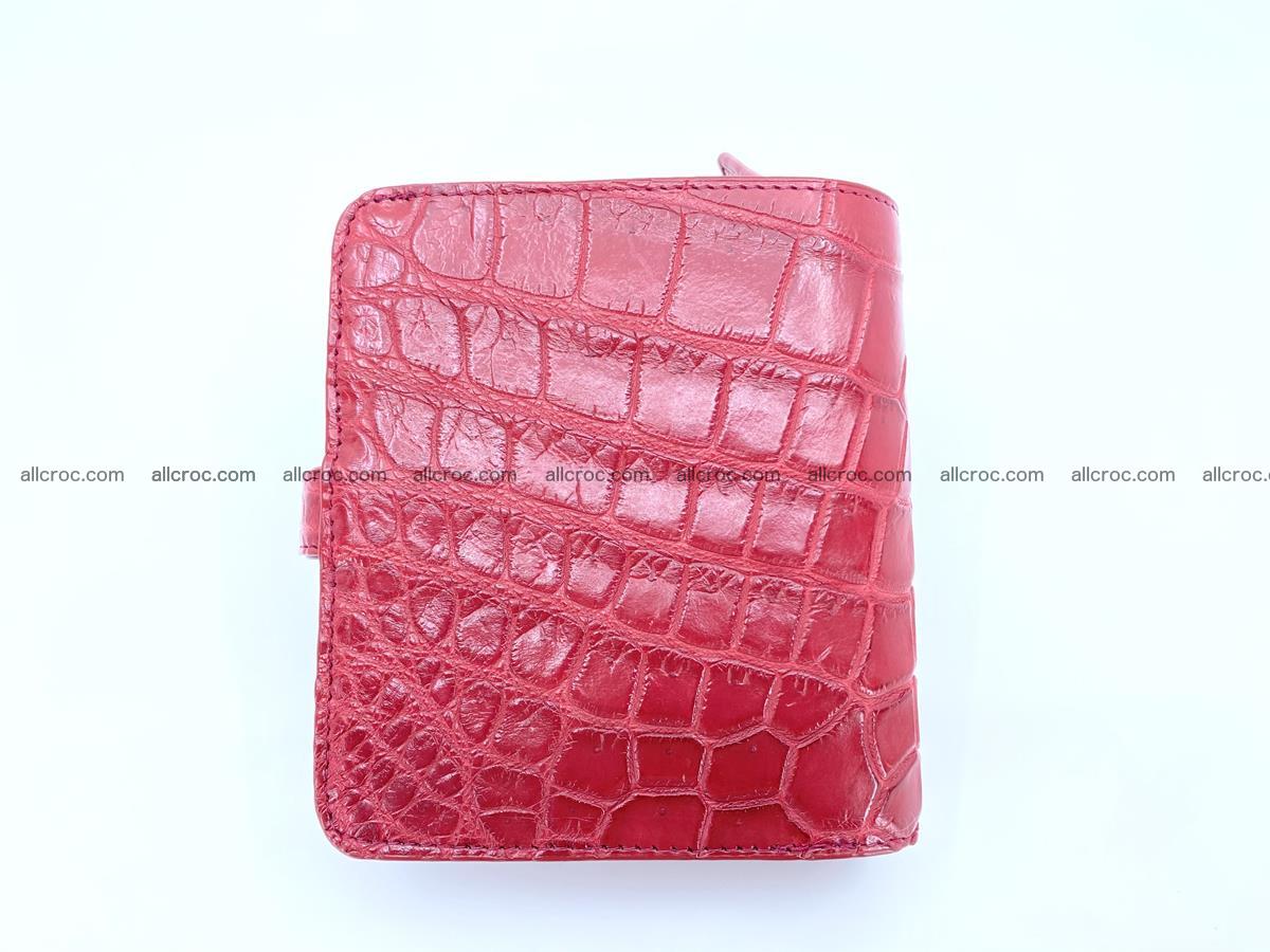 Women’s crocodile skin vertical wallet 1405 Foto 2