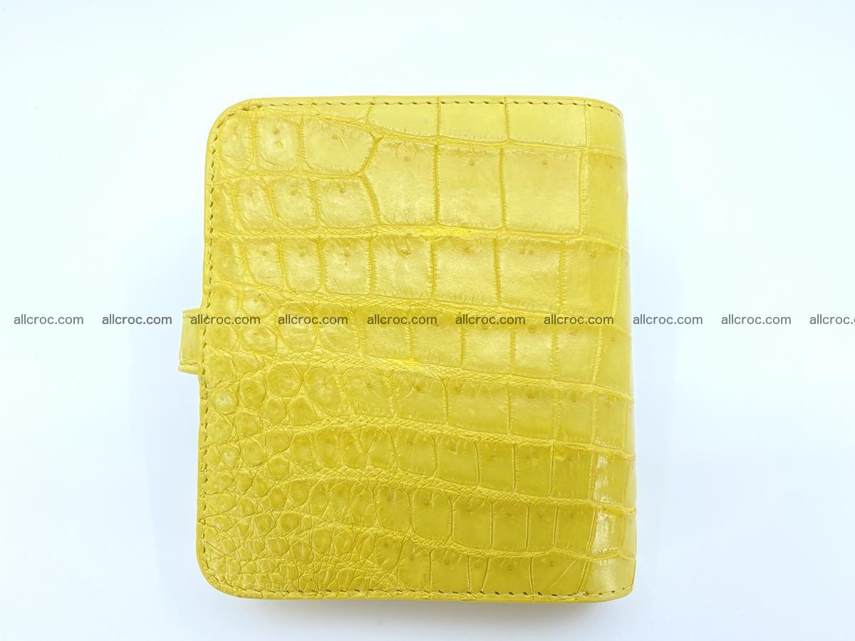 Women’s crocodile skin vertical wallet 1406 Foto 2