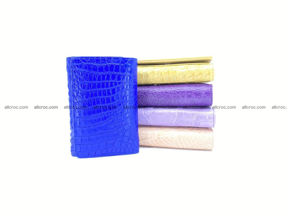 Women's crocodile skin wallet 1030 Foto 13