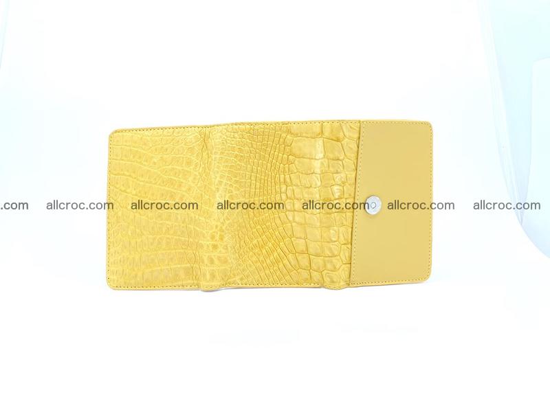Women's crocodile skin wallet 1032