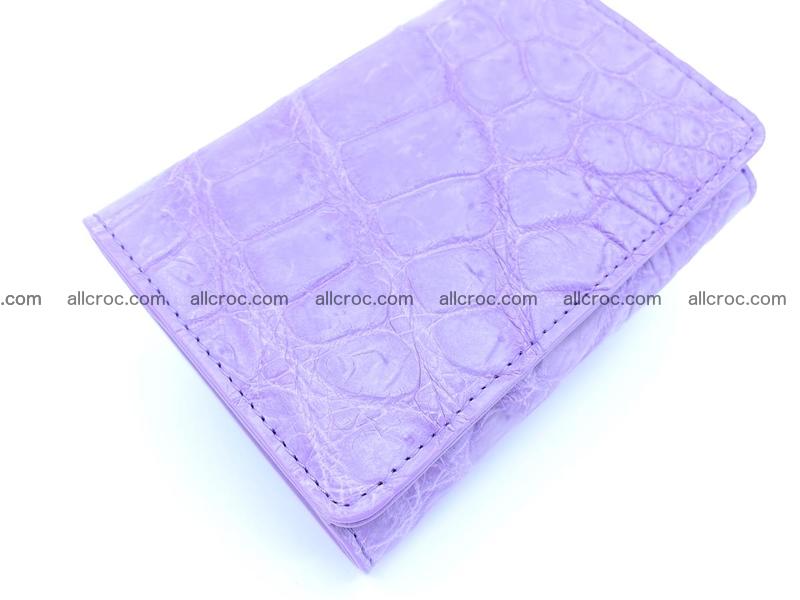 Women's crocodile skin wallet 1033