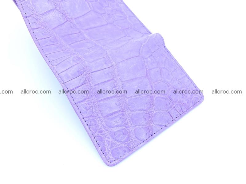 Women's crocodile skin wallet 1033