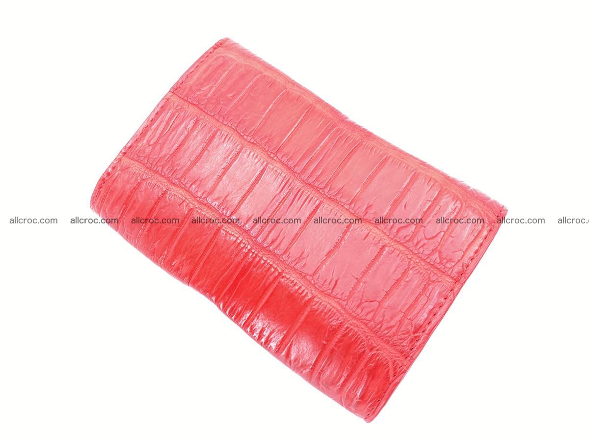 Women’s crocodile skin wallet medium trifold 1392 Foto 1
