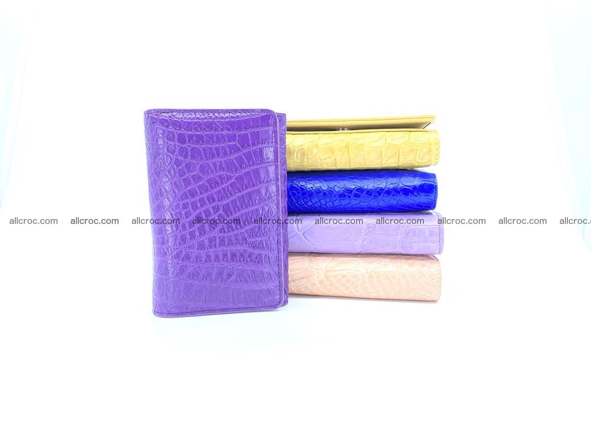 Women's crocodile skin wallet 1034 Foto 10