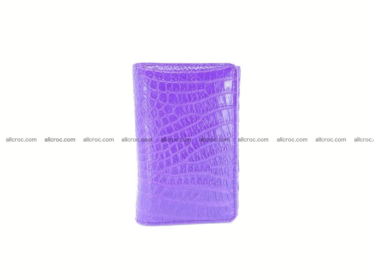 Women's crocodile skin wallet 1034 Foto 2