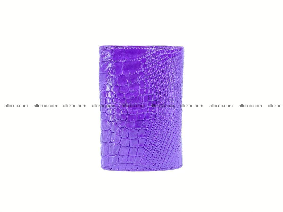 Women's crocodile skin wallet 1034 Foto 3