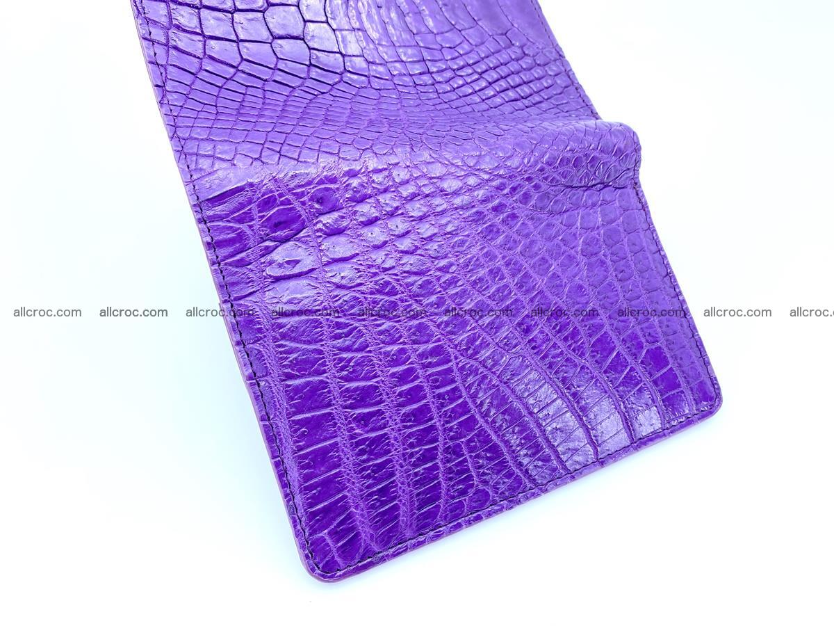 Women's crocodile skin wallet 1034 Foto 8