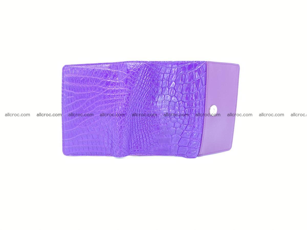 Women's crocodile skin wallet 1034 Foto 9