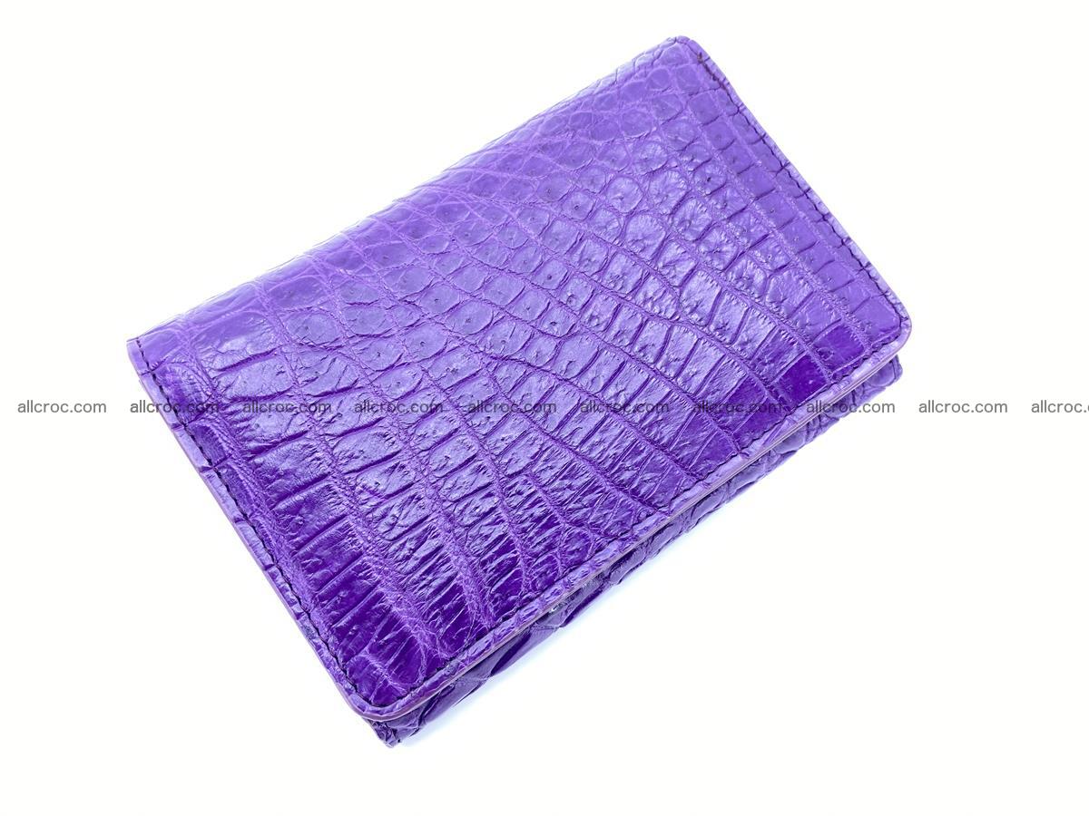 Women's crocodile skin wallet 1034 Foto 4