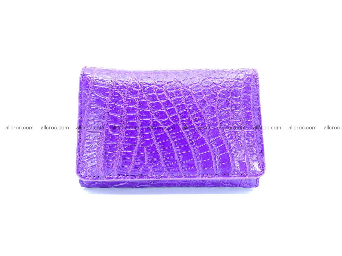 Women's crocodile skin wallet 1034 Foto 0