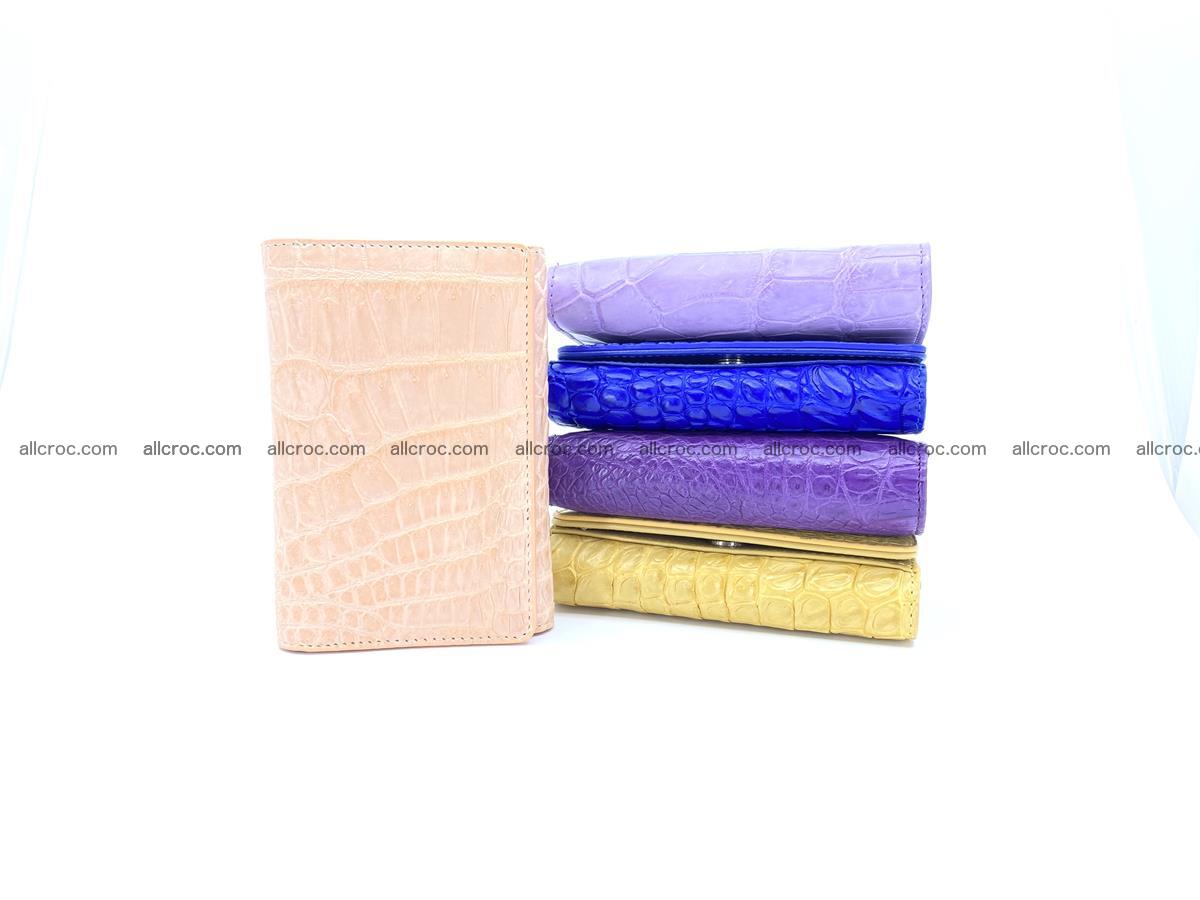 Women's crocodile skin wallet 1031 Foto 13