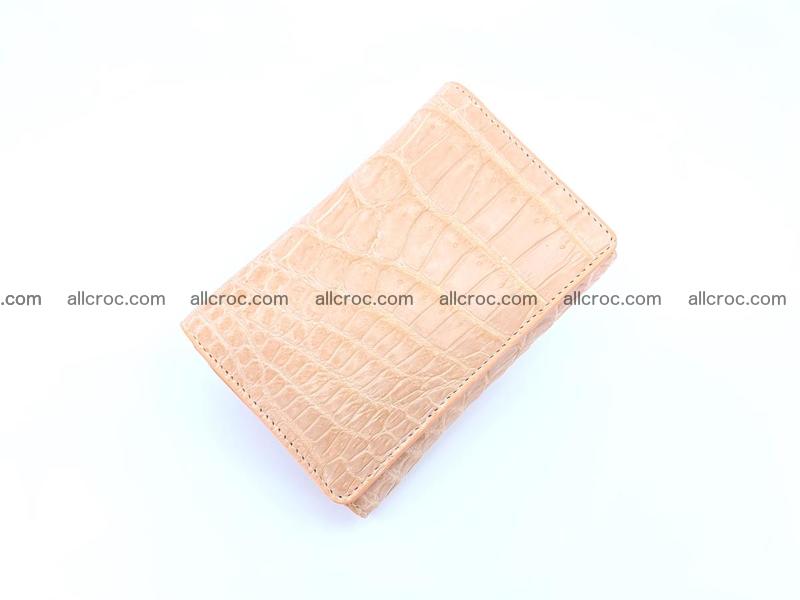 Women's crocodile skin wallet 1031