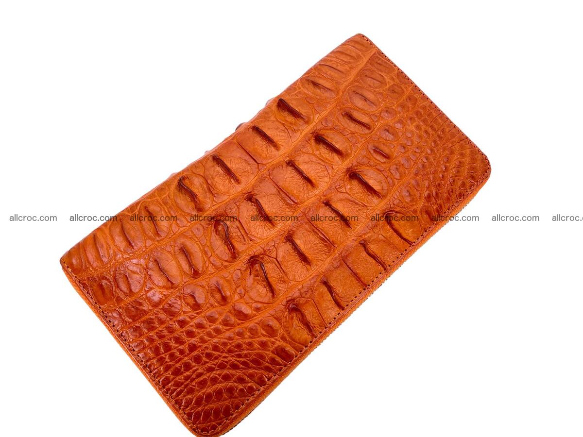 Zip crocodile skin wallet 2044 Foto 0