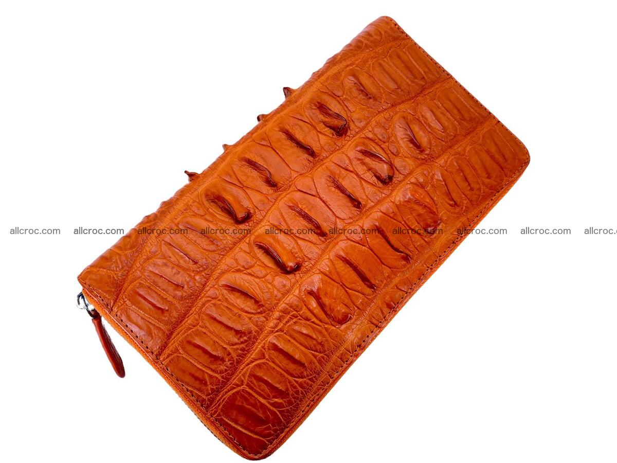 Zip crocodile skin wallet 2044 Foto 1