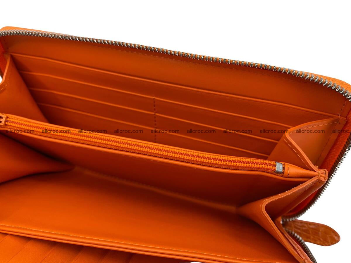 Zip crocodile skin wallet 2044 Foto 4