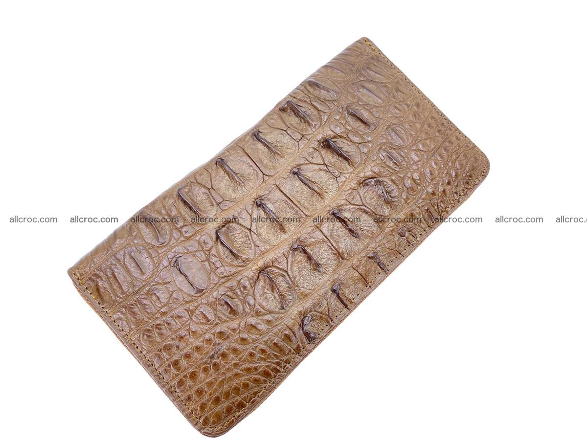 Zip crocodile skin wallet 1988 Foto 0