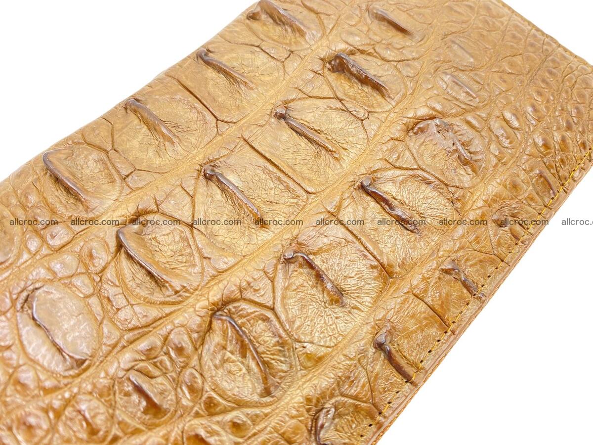 Zip crocodile skin wallet 1988 Foto 4