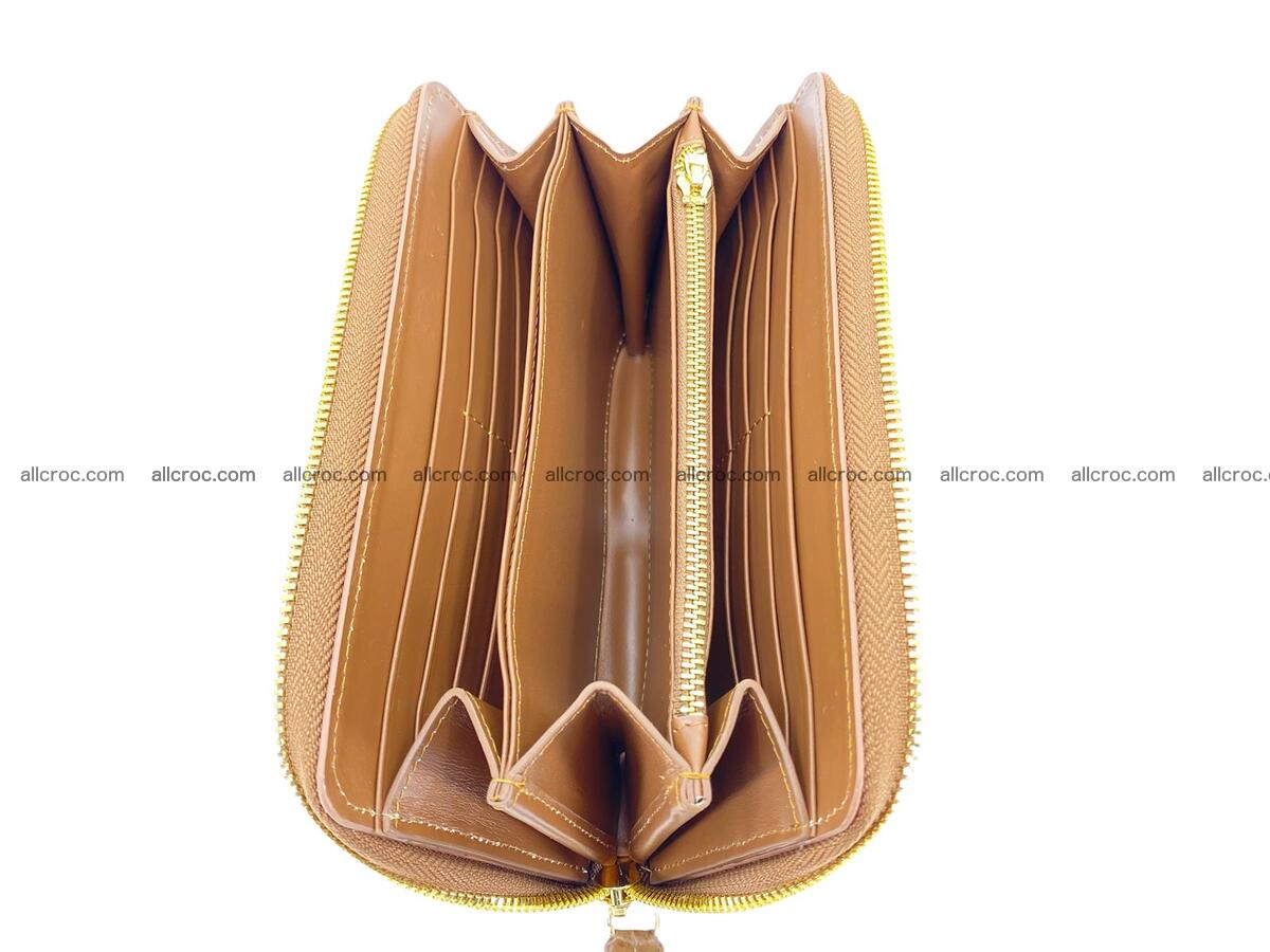 Zip crocodile skin wallet 1988 Foto 6