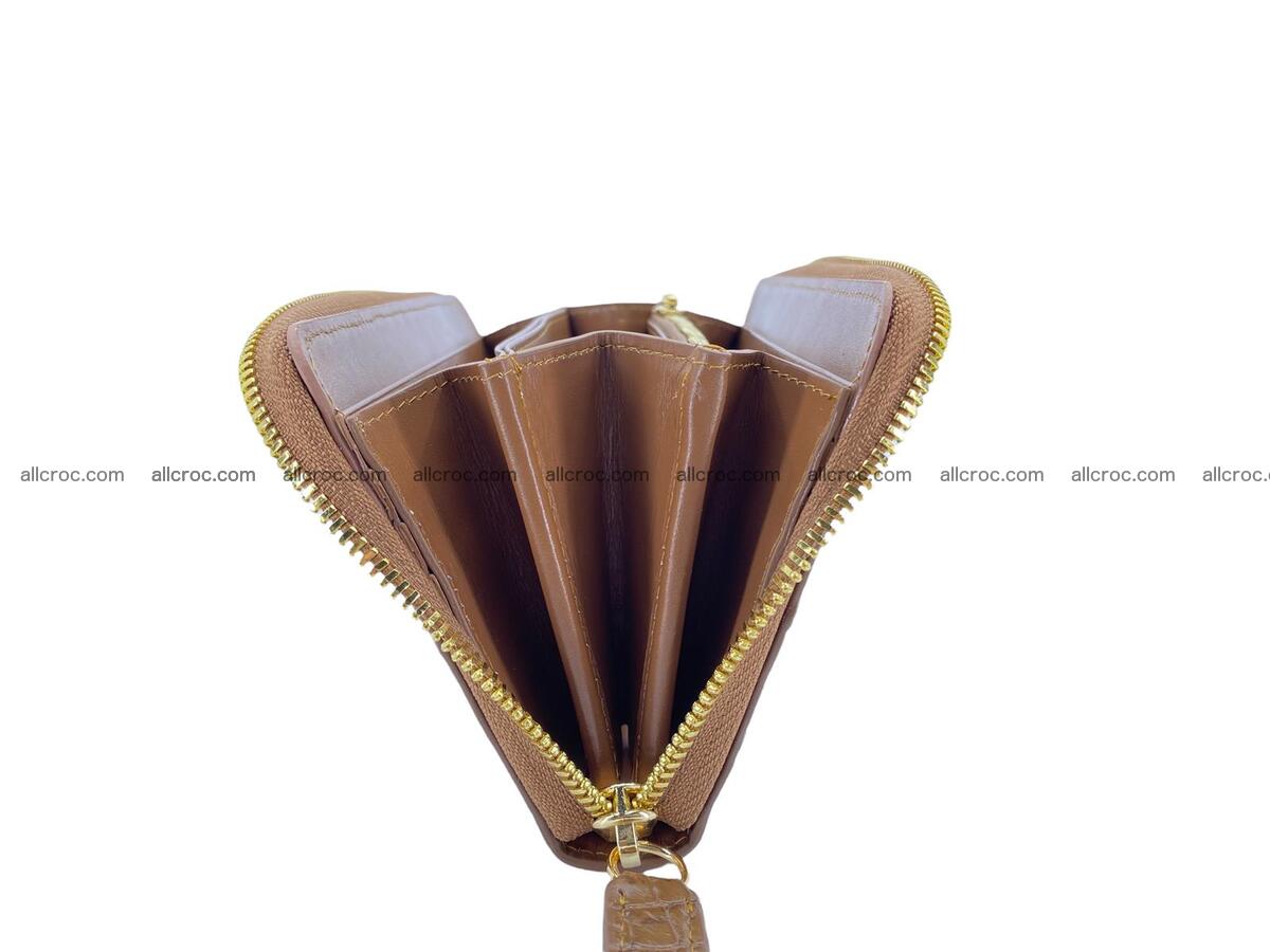 Zip crocodile skin wallet 1988 Foto 5