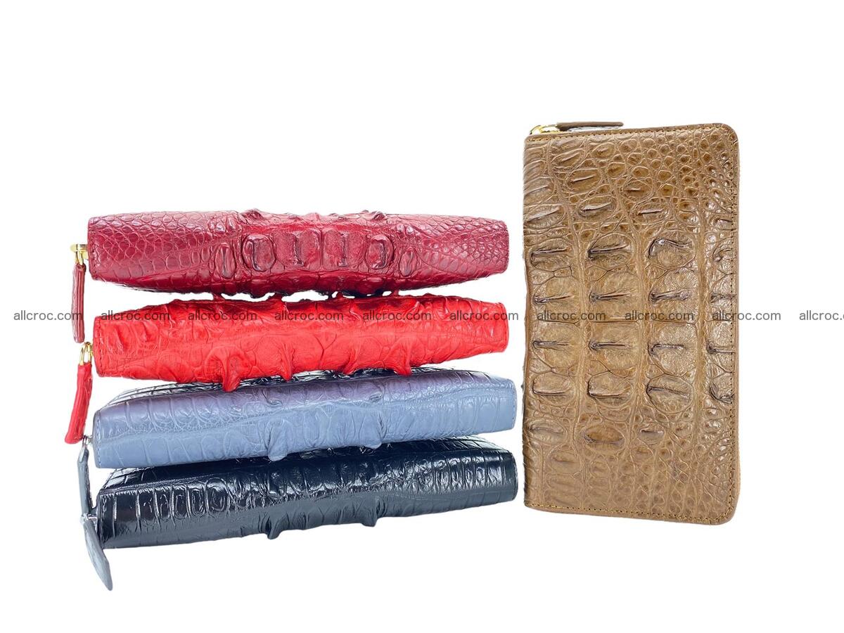 Zip crocodile skin wallet 1988 Foto 7