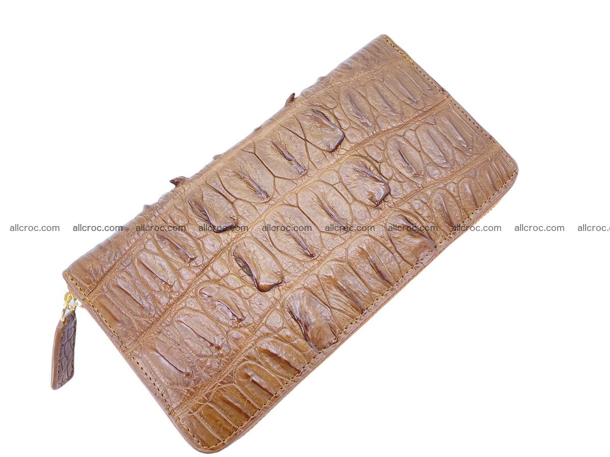 Zip crocodile skin wallet 1988 Foto 1