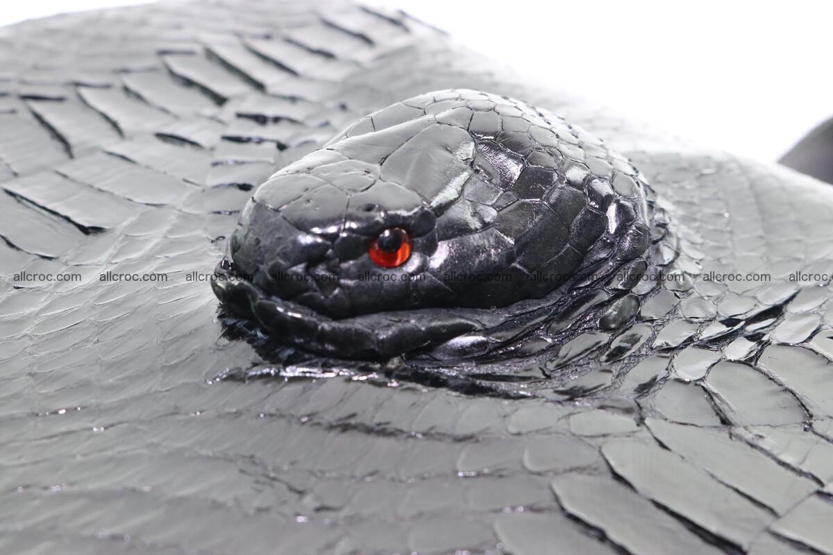 Cobra skin backpack with head of cobra 417 Foto 7