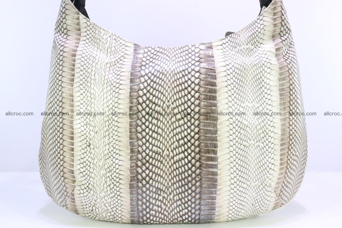 Cobra skin ladies handbag with head of cobra 194 Foto 8