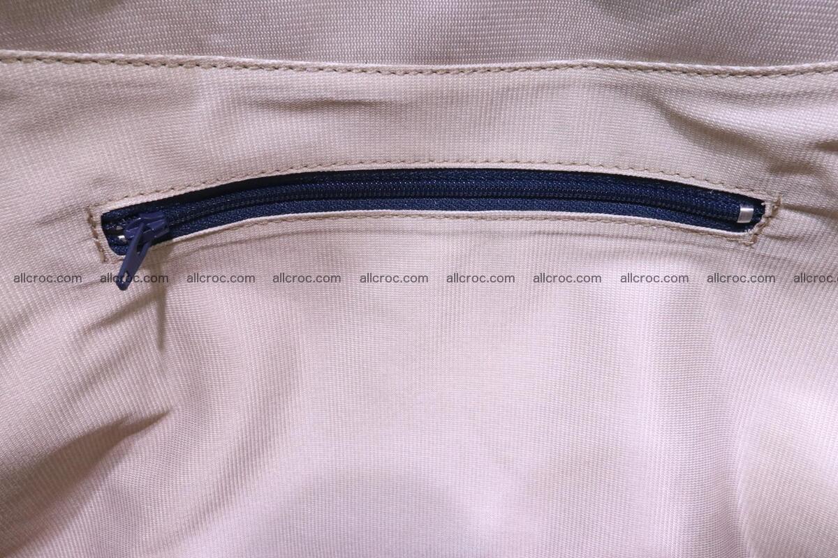 Cobra skin ladies handbag with head of cobra 194 Foto 15