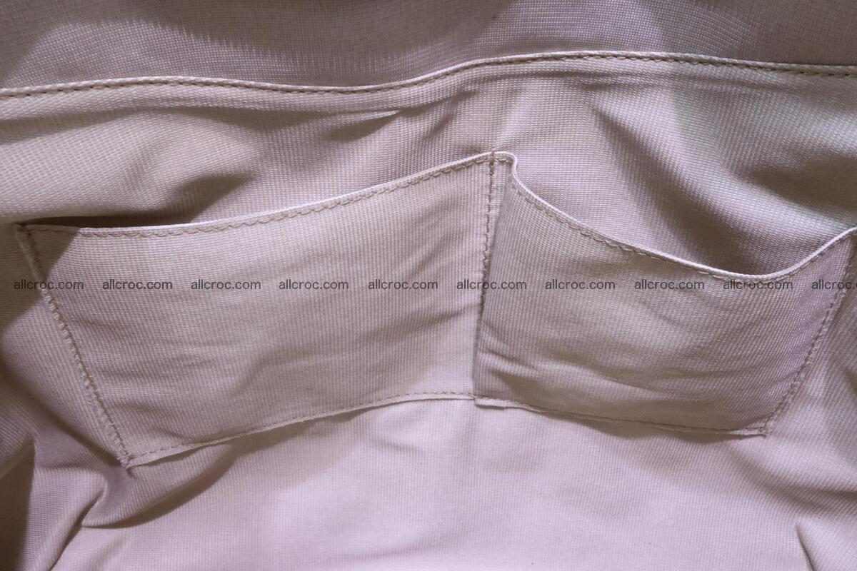 Cobra skin ladies handbag with head of cobra 194 Foto 16