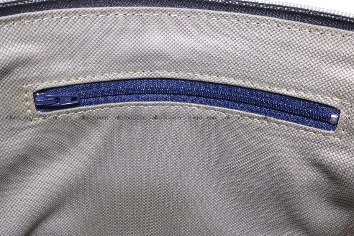 Cobra skin ladies handbag with head of cobra 193 Foto 16