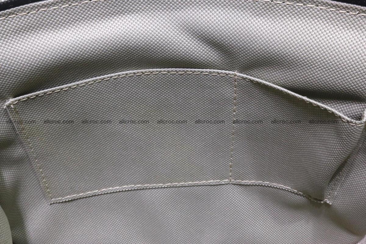 Cobra skin ladies handbag with head of cobra 193 Foto 15