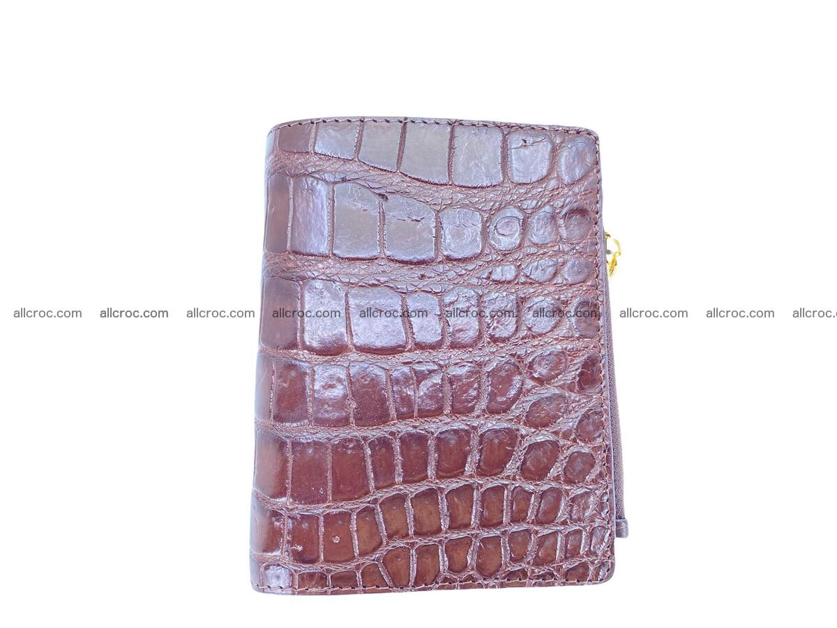 Vertical crocodile skin wallet 1719 Foto 4
