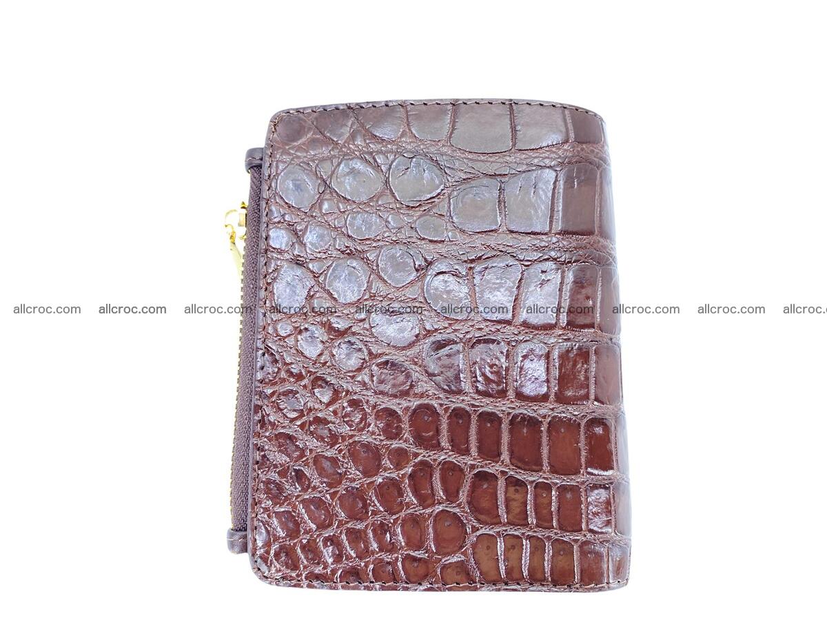 Vertical crocodile skin wallet 1719 Foto 5