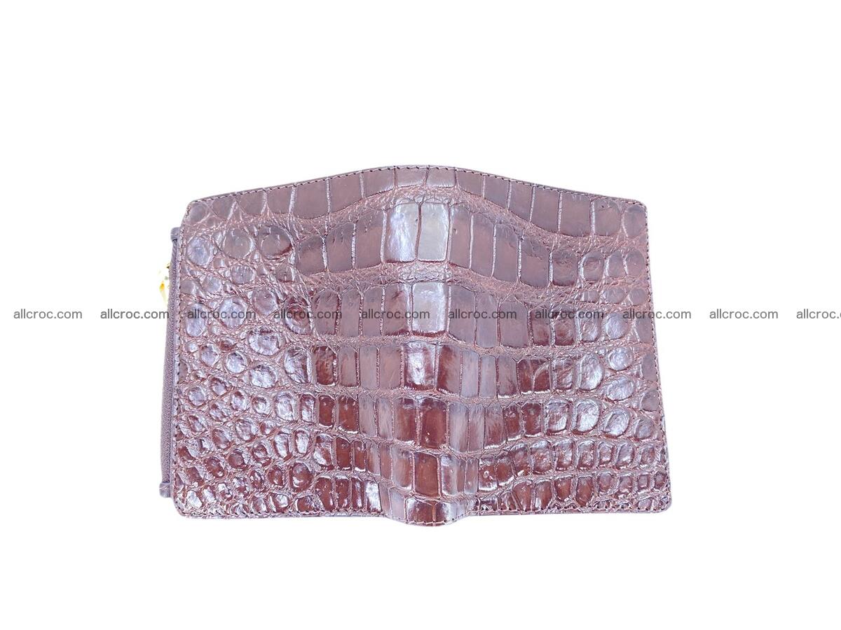 Vertical crocodile skin wallet 1719 Foto 6