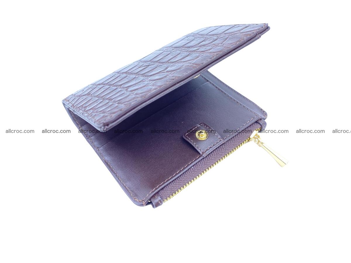 Vertical crocodile skin wallet 1719 Foto 1