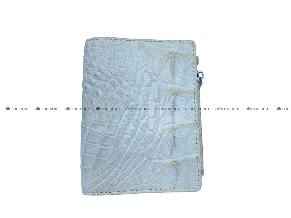 Vertical crocodile skin wallet 1713 Foto 3