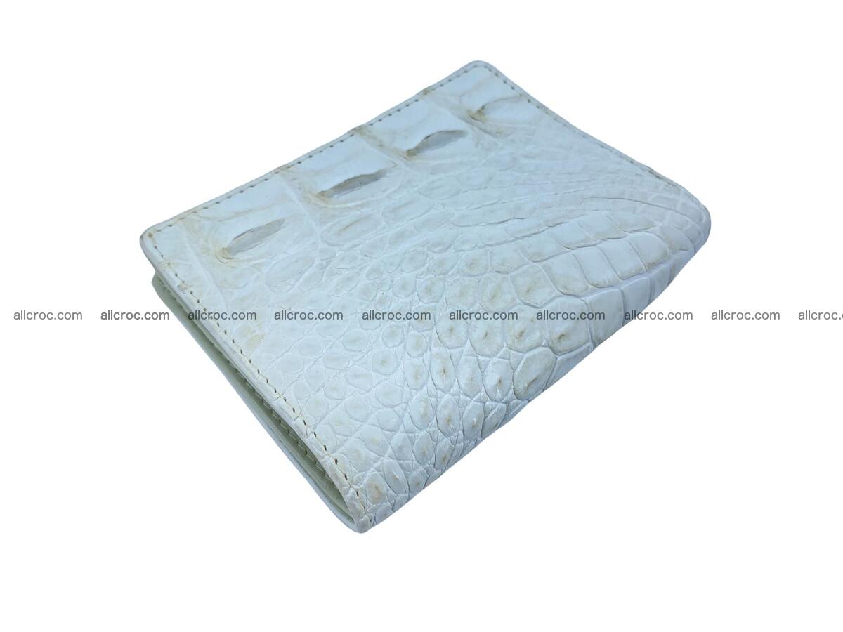 Vertical crocodile skin wallet 1713 Foto 2