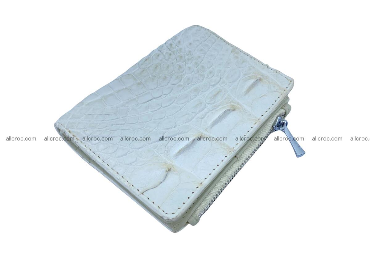Vertical crocodile skin wallet 1713 Foto 0