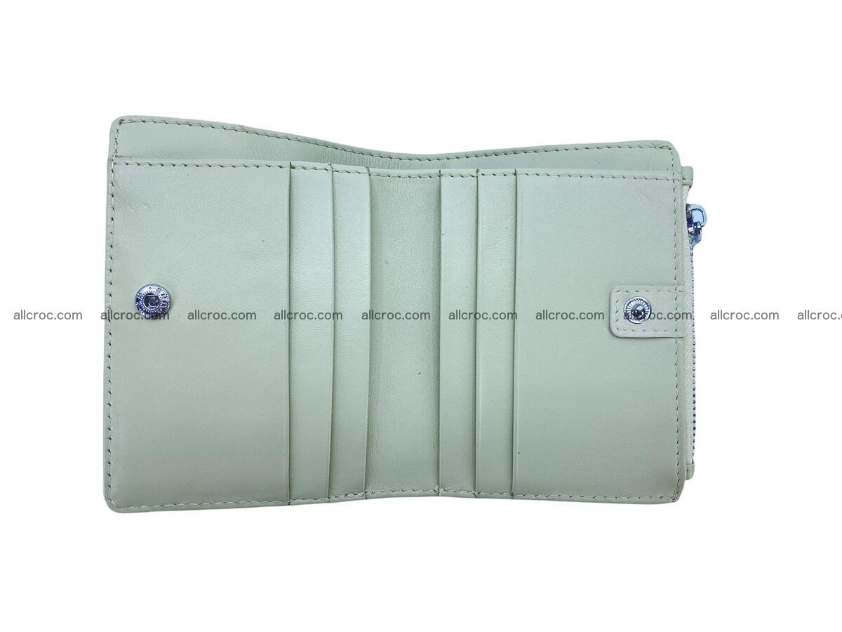 Vertical crocodile skin wallet 1713 Foto 7