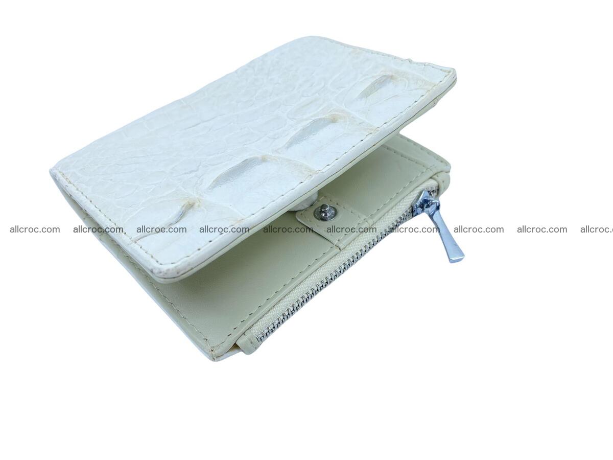 Vertical crocodile skin wallet 1713 Foto 6