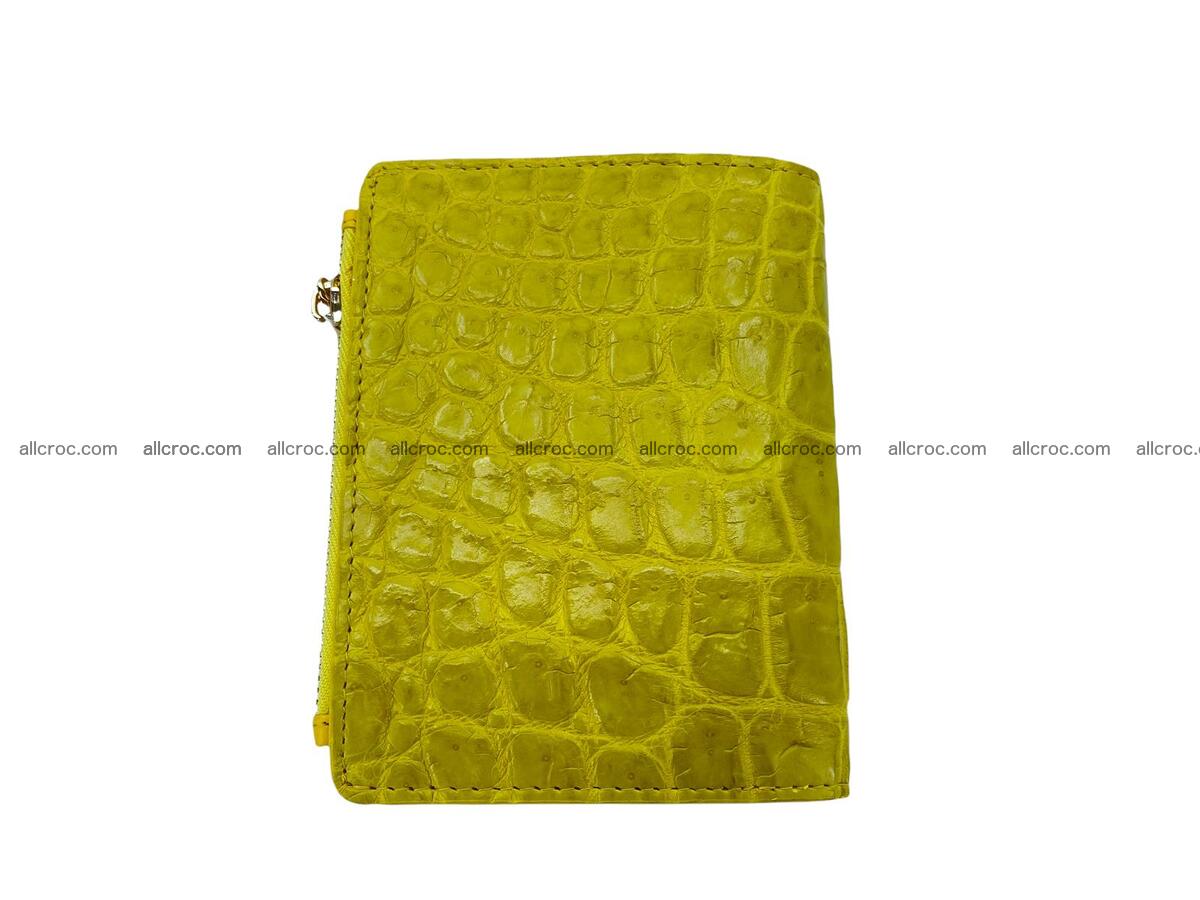 Vertical crocodile skin wallet 1723 Foto 4